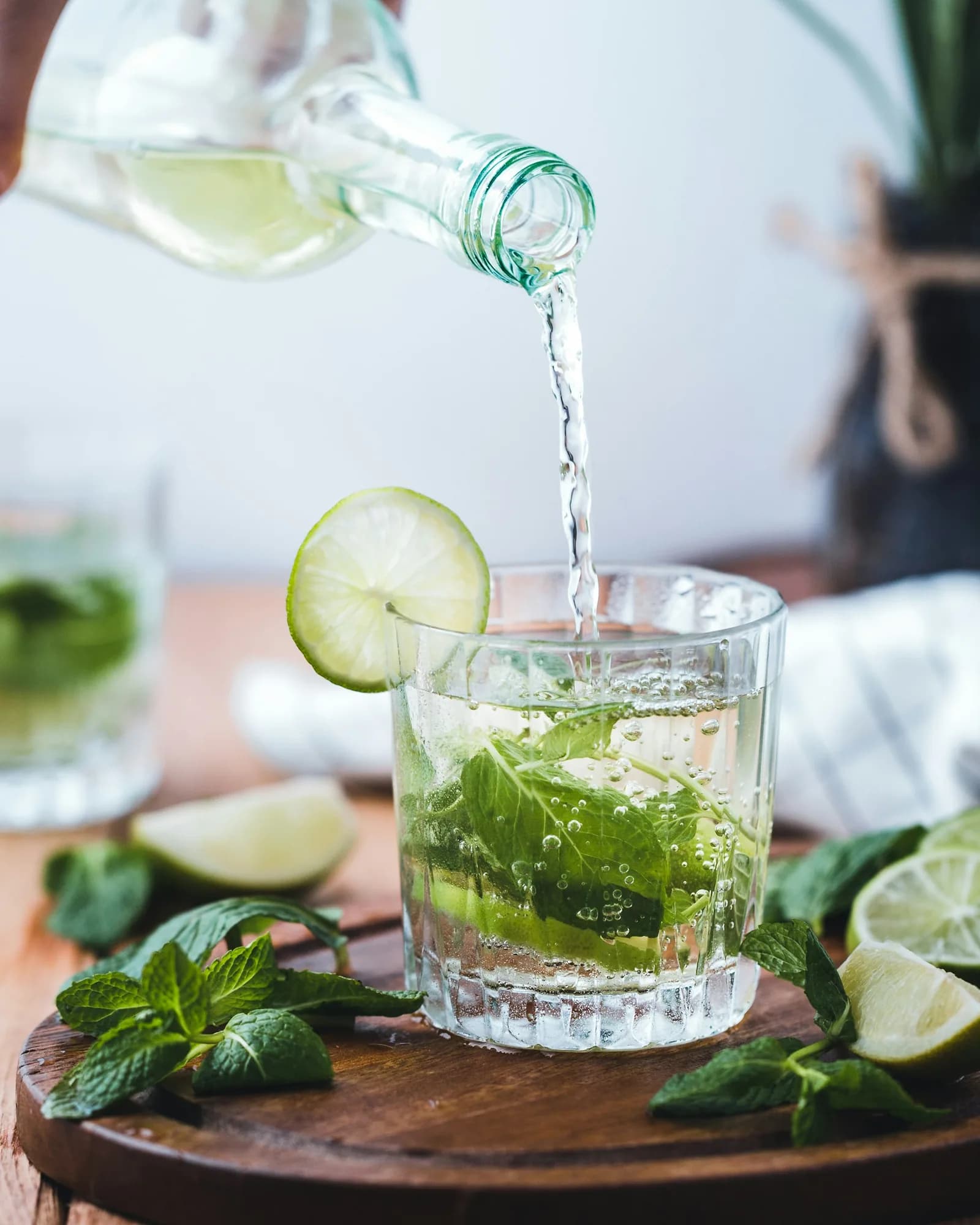 A craft cocktail photographed up close